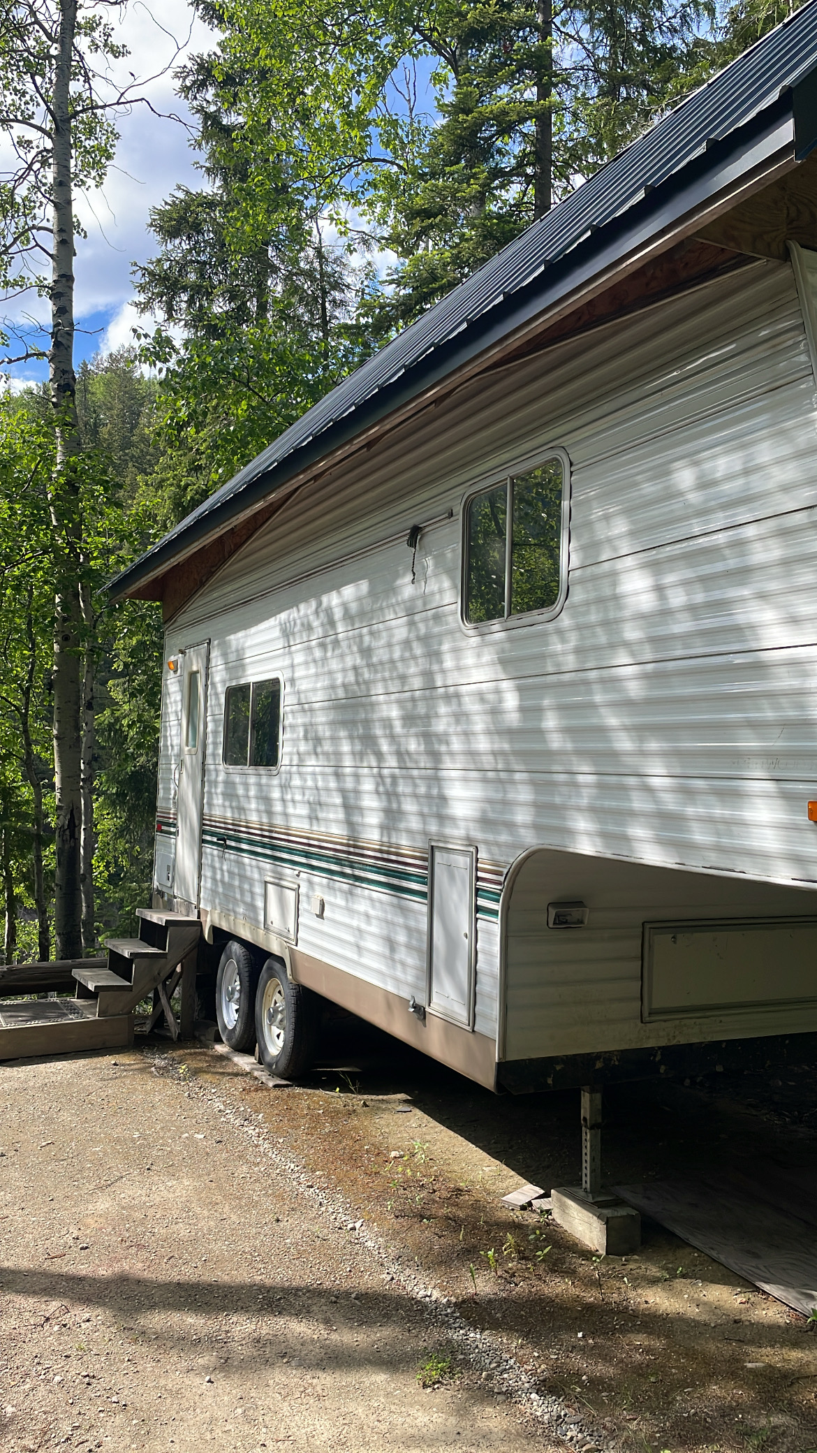 Decorative view of RV Camper Cabin